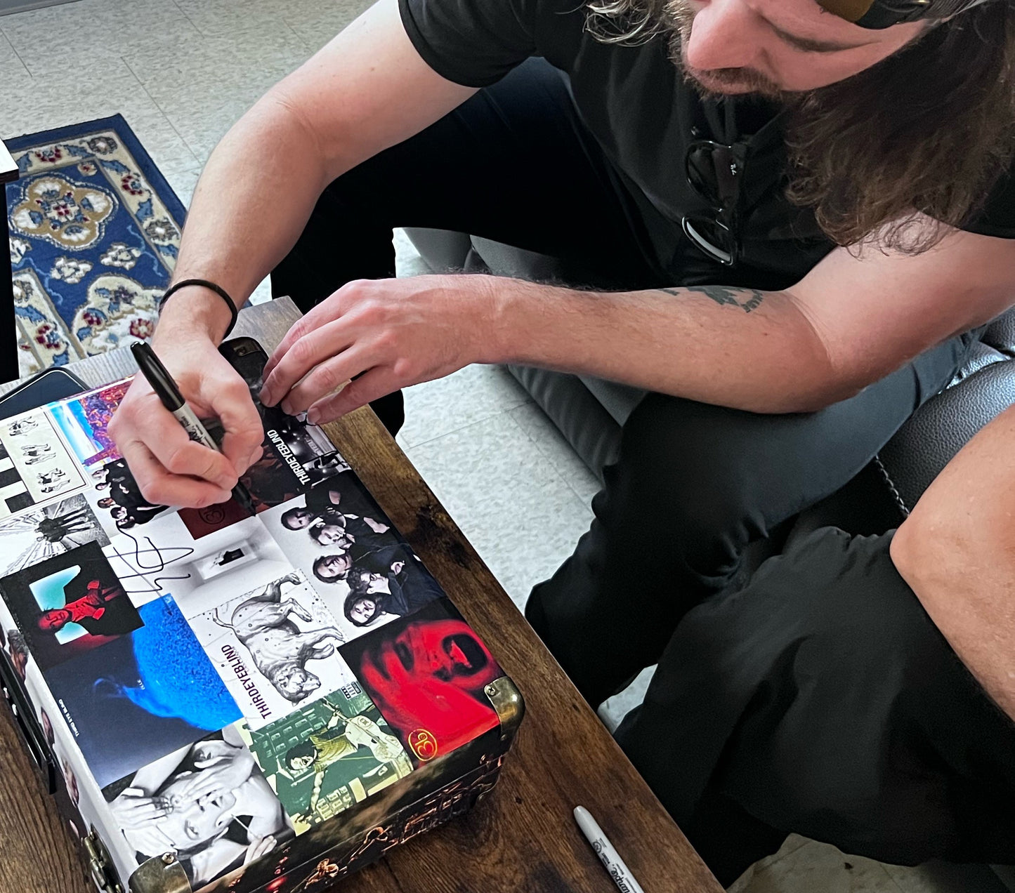 Custom Signed Turntable